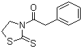 3-(2-苯乙酰基)噻唑烷-2-硫酮结构式_65439-58-9结构式