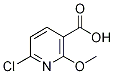 6-Chloro-2-methoxy nicotinic acid Structure,65515-33-5Structure