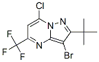 3-Bromo-2-(tert-butyl)-7-chloro-5-(trifluoromethyl)pyrazolo[1,5-a]pyrimidine Structure,655235-50-0Structure