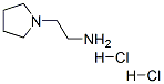 2-吡咯烷乙胺双盐酸盐结构式_65592-36-1结构式