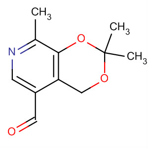 alpha4,3-异亚丙基异吡哆醛结构式_6560-65-2结构式