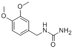 N-(3,4-二甲氧基苄基)脲结构式_65609-19-0结构式