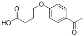 4-(4-乙酰苯氧基)-丁酸结构式_65623-82-7结构式