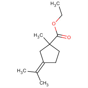 (9ci)-1-甲基-3-(1-甲基亚乙基)-环戊烷羧酸乙酯结构式_656235-99-3结构式