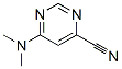 (9ci)-6-(二甲基氨基)-4-嘧啶甲腈结构式_65735-63-9结构式