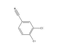 3,4-二氯苯腈结构式_6574-99-8结构式