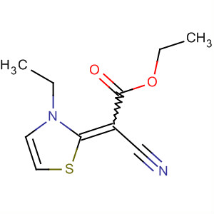 (9ci)-氰基(3-乙基-2(3h)-噻唑)-乙酸乙酯结构式_657411-11-5结构式