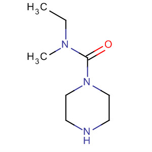(9ci)-n-乙基-n-甲基-1-哌嗪羧酰胺结构式_657427-50-4结构式