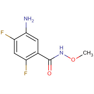 5-氨基-2,4-二氟-N-甲氧基苯甲酰胺结构式_658085-51-9结构式