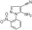 5-氨基-1-(2-硝基苯基)-1H-吡唑-4-甲腈结构式_65973-69-5结构式