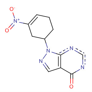 1,5-二氢-1-(3-硝基苯基)-4H-吡唑并[3,4-d]嘧啶-4-酮结构式_65973-98-0结构式