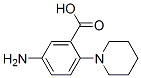 5-Amino-2-piperidin-1-yl-benzoic acid Structure,65989-46-0Structure