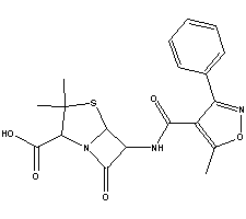 Oxacillin Structure,66-79-5Structure