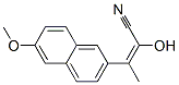 2-Hydroxy-3-(6-methoxy-2-naphthalenyl)-2-butenenitrile Structure,66021-83-8Structure