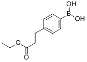 4-(2-乙氧基羰基乙基)苯硼酸结构式_660440-57-3结构式