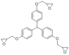 三(4-羟基苯基)甲烷三缩水甘油基醚结构式_66072-38-6结构式