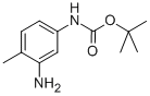 (3-氨基-4-甲基苯基)-氨基甲酸叔丁酯结构式_660838-05-1结构式