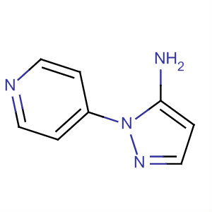 2-吡啶-4-基-2H-吡唑-3-胺结构式_660853-64-5结构式