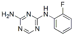 2-氨基-4-(2-氟苯基氨基)-1,3,5-三嗪结构式_66088-45-7结构式
