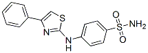 4-[(4-苯基-2-噻唑)氨基]-苯磺酰胺结构式_66121-82-2结构式