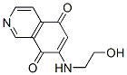 5,8-Isoquinolinedione, 7-[(2-hydroxyethyl)amino]-(9ci) Structure,662167-18-2Structure