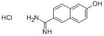 6-脒基-2-萘酚盐酸盐结构式_66217-10-5结构式