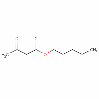 乙酰醋酸盐戊基结构式_6624-84-6结构式