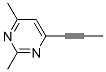 (9CI)-2,4-二甲基-6-(1-丙炔)-嘧啶结构式_66298-38-2结构式