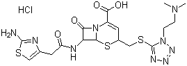 头孢替安盐酸盐结构式_66309-69-1结构式