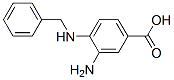 3-氨基-4-苄氨基苯甲酸结构式_66315-38-6结构式