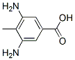 3,5-Diamino-4-methyl-benzoic acid Structure,6633-36-9Structure