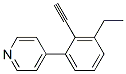 (9CI)-4-(3-乙基-2-乙炔苯基)-吡啶结构式_663621-69-0结构式