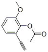 (9CI)-2-乙炔-6-甲氧基-, 乙酸酯苯酚结构式_663935-12-4结构式