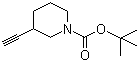 3-乙炔-1-哌啶羧酸-1,1-二甲基乙酯结构式_664362-16-7结构式