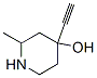 (9ci)-4-乙炔-2-甲基-4-羟基哌啶结构式_66493-36-5结构式