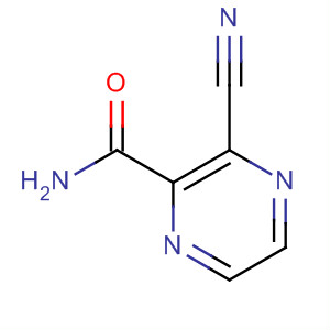 (9CI)-3-氰基-吡嗪羧酰胺结构式_66505-29-1结构式
