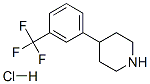 4-(3-Trifluoromethylphenyl)piperidine hydrochloride Structure,6652-16-0Structure