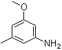 3-甲氧基-5-甲基-苯胺结构式_66584-31-4结构式