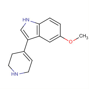 5-Methoxy-3-(1,2,3,6-tetrahydro-4-pyridinyl)-1h-indole Structure,66611-26-5Structure