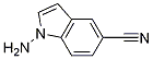 1-氨基-1H-吲哚-5-甲腈结构式_666828-89-3结构式