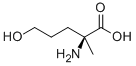 2-氨基-2-甲基-5-羟基-戊酸结构式_66856-17-5结构式