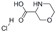 3-Morpholinecarboxylic acid, hydrochloride Structure,66937-99-3Structure