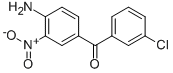 (4-氨基-3-硝基苯基)-(3-氯苯基)-甲酮结构式_66938-61-2结构式