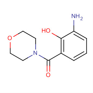 (3-氨基-2-羟基苯基)(吗啉)甲酮结构式_66952-81-6结构式