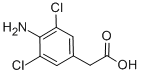 1-(4-氨基-3,5-二氯苯基)-乙酸结构式_66955-76-8结构式