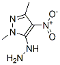 5-Hydrazino-1,3-dimethyl-4-nitro-1H-pyrazole Structure,66971-55-9Structure