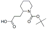 1-Boc-piperidin-2-ylpropionic acid Structure,669713-96-6Structure
