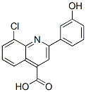 8-Chloro-2-(3-hydroxyphenyl)quinoline-4-carboxylic acid Structure,669739-31-5Structure