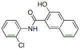 2-Hydroxy-3-naphthoic acid 2-chloroanilide Structure,6704-40-1Structure