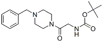 4-苄基-1-(Boc-氨基乙酰基)-哌嗪结构式_671212-34-3结构式